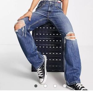 Levi’s low pro mid rise straight leg